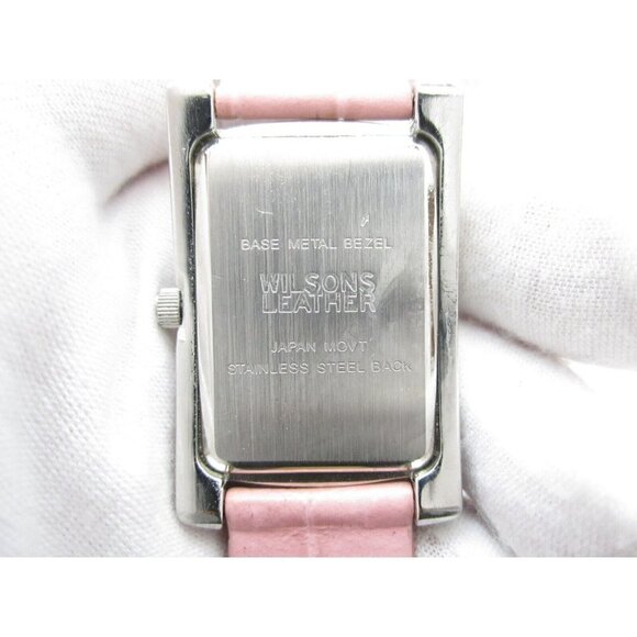 Women WIlson Leather Quartz WR Analog 28mm Dial Causal Watch (G377) - Picture 3 of 10